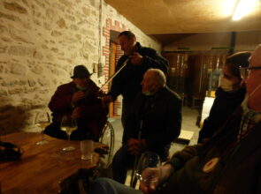 Visite d'une cave