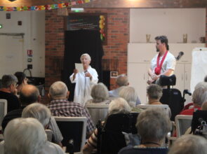 Le théâtre s'invite à l'EHPAD